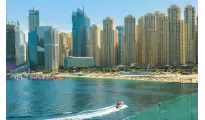 Dreamz Palm Jumeirah – Man-made island shaped like a palm tree
